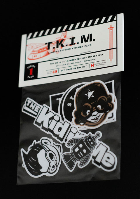 Limited Edition T.K.I.M. Sticker Pack - Series #1
