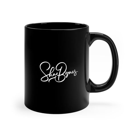 "The Edge" 11oz Black Mug