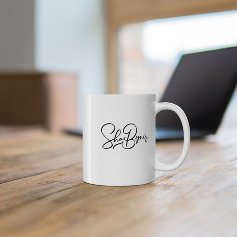 "The Edge" White Mug 11oz