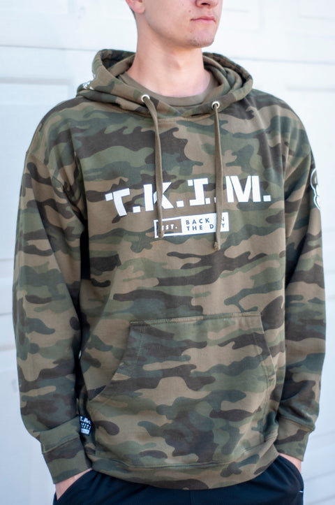 T.K.I.M. Classic Camo Hoodie