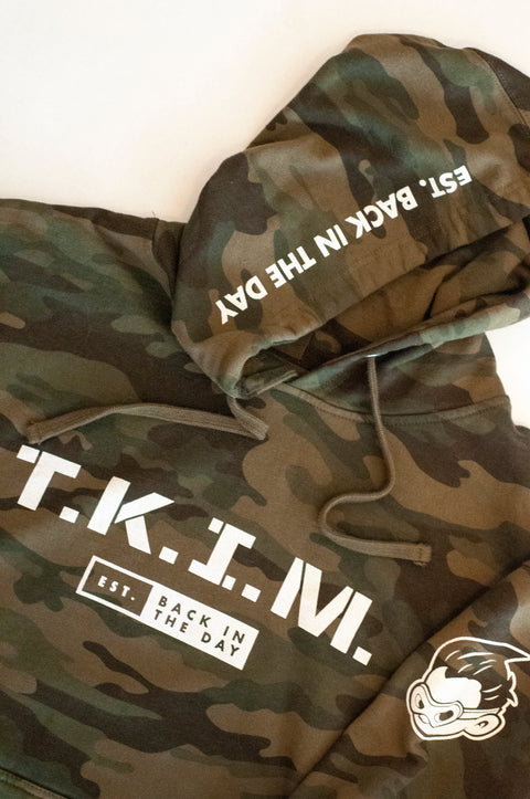 T.K.I.M. Classic Camo Hoodie