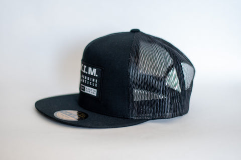 T.K.I.M. Twill Trucker Snapback