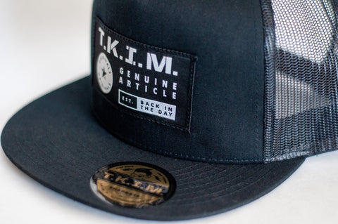 T.K.I.M. Twill Trucker Snapback