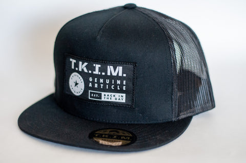 T.K.I.M. Twill Trucker Snapback