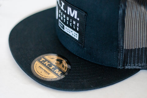 T.K.I.M. Twill Trucker Snapback