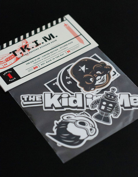 Limited Edition T.K.I.M. Sticker Pack - Series #1